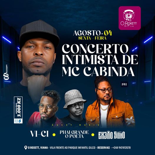 Concerto Intimista De Mc Cabinda
